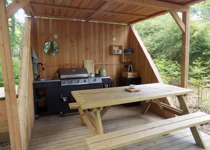 Tente Familiale Au Bord De L'eau Campismo de Luxo