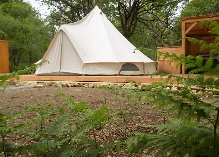 Campismo de Luxo Tente Familiale Au Bord De L'eau *